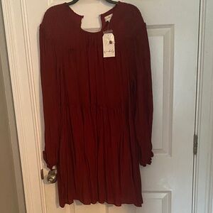 Wonderly Red Mini Dress